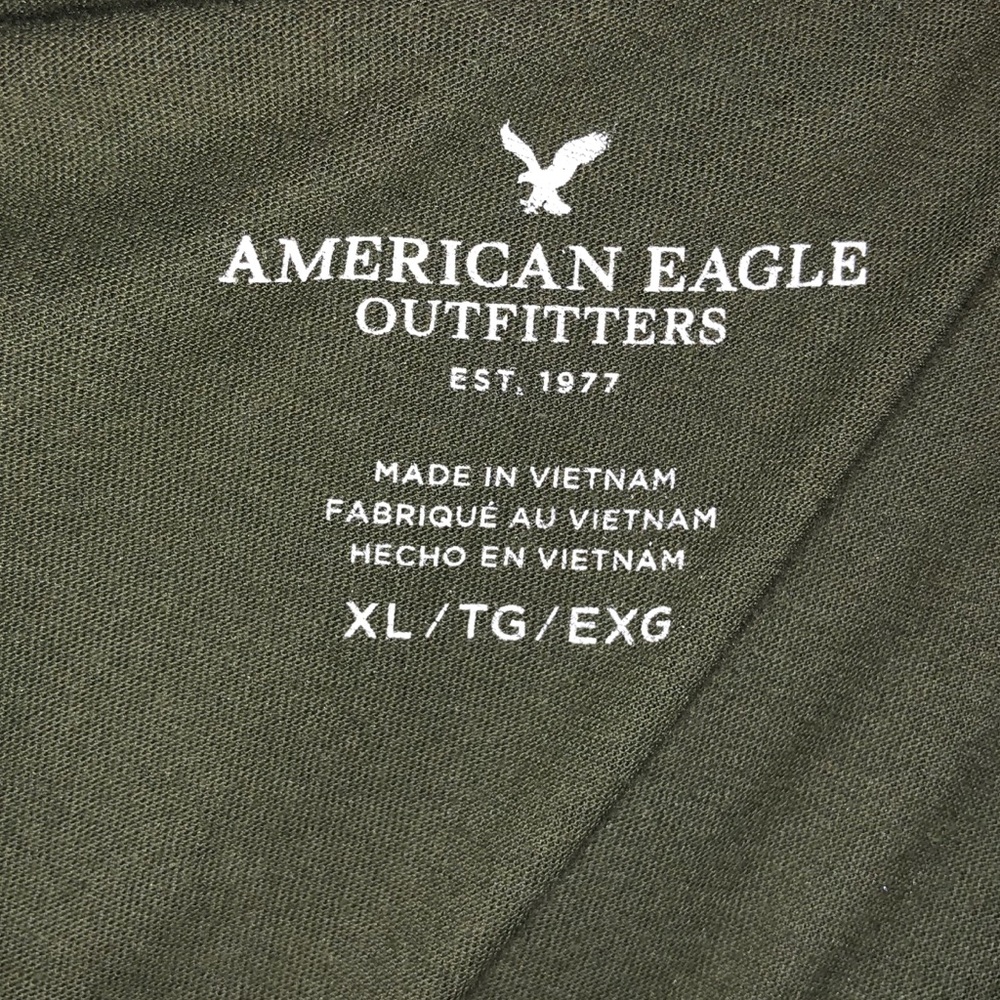 American Eagle hunter green top - Picture 3 of 3